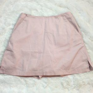 Pink Adidas Stretch Skort With Pockets Zip Tennis